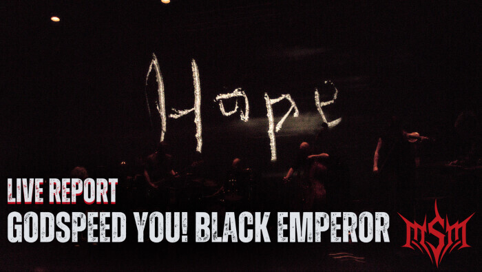 Live Report : Godspeed You! Black Emperor + One Leg One Eye - La Cartonnerie à Reims le 14/04/2026